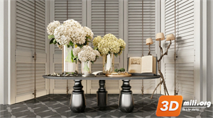 Lobby Decoration Skp Files 